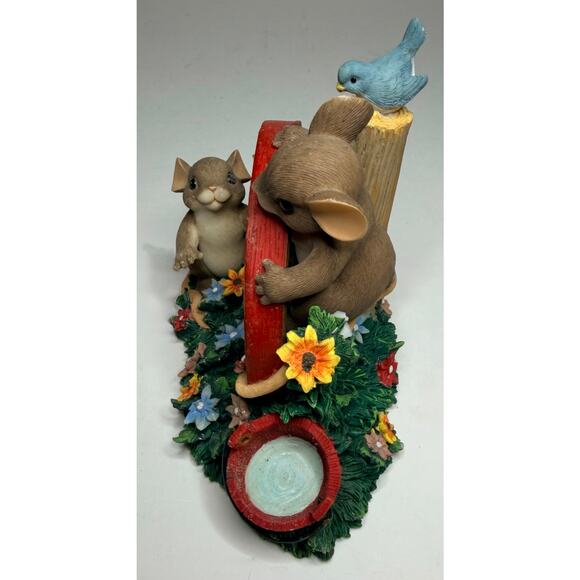 5 Fitz & Floyd Charming Tails Collectible Figurines Mice Collection Mouse Scenes - Picture 13 of 16